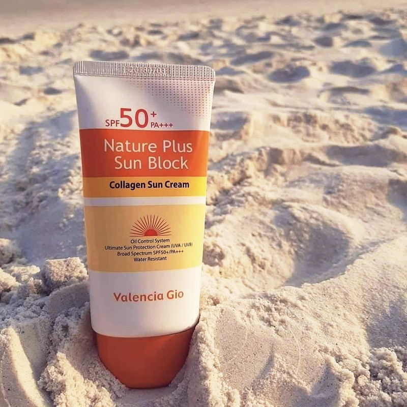 Valencia Gio Nature Plus Sun Block SPF 50+ 8809317118123